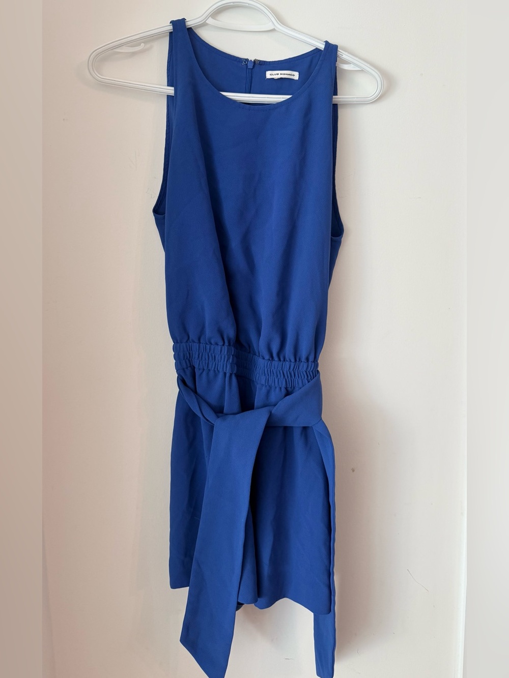 Club Monaco Cobalt Blue Sleeveless Dress